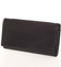 Kvalitná dámska kožená čierna peňaženka - Delami BAGL04104