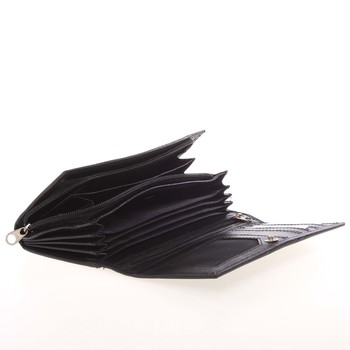 Dámska kožená peňaženka čierna - Delami Eamína