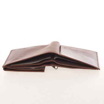 Módna pánska kožená koňaková peňaženka - Delami Marquis
