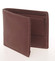 Elegantná pánska kožená hnedá peňaženka - Delami Kerman