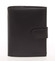 Kožená čierna peňaženka pre  mužov - Delami Arnaud