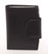 Pánska elegantná kožená čierna peňaženka - Delami Rodel
