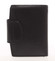 Pánska elegantná kožená čierna peňaženka - Delami Rodel