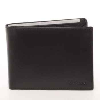 Pánska kožená čierna peňaženka - Delami Colbey