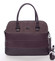 Exkluzívna dámska fialová pevná kabelka do ruky - David Jones Agape