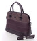 Exkluzívna dámska fialová pevná kabelka do ruky - David Jones Agape