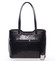 Elegantná čierna dámska kabelka cez rameno - Annie Claire 9081