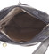Kvalitná čierna kožená pánska taška cez plece - ItalY Sollis