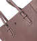 Exkluzívna saffianová dámska kabelka so vzorom staroružová - David Jones Melusina