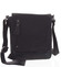 Luxusná pánska kožená taška čierna - Kimberley Torr