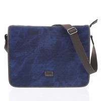 Veľká modrá moderná taška na notebook - Lee Cooper Aesculapius