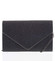 Originálna dámska vzorovaná listová kabelka čierna - Delami D726
