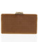 Luxusná semišová originálna hnedá listová kabelka - Delami ZL093