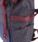 Kombinovaný cestovný ruksak čierno-modrý - New Rebels Messer