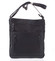 Veľká dámska čierna crossbody kabelka - Enrico Benetti Loffel