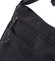 Veľká dámska čierna crossbody kabelka - Enrico Benetti Loffel