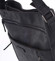 Veľká dámska čierna crossbody kabelka - Enrico Benetti Loffel