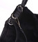 Elegantná dámska kožušinová kabelka čierna - MARIA C Janiyah