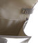 Luxusná dámska listová kabelka/kabelka sivá so semišovou klopou - Delami DM103