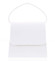 Luxusná dámska listová kabelka/kabelka lakovaná biela - Delami DM103