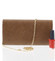 Štýlová dámska listová kabelka vzorovaná khaki - Delami HD743