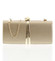 Exkluzívna malá dámska listová kabelka zlatá - Delami ZL2097
