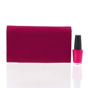 Dámska klasická červená kožená peňaženka - Diviley Uniberso