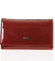 Stredne veľká lakovaná červená peňaženka - Loren 6001RS
