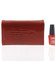 Stredne veľká lakovaná červená peňaženka - Loren 6001RS