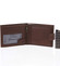 Jednoduchá pánska kožená hnedá peňaženka - Delami 1313CND 