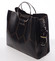 Luxusná dámska kabelka čierno hnedá - Delami Gracelynn