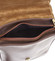 Luxusná kožená taška cez plece orieškovo hnedá - ItalY Tristen