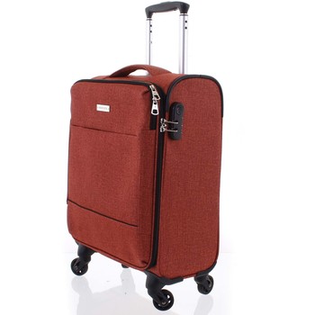 Odľahčený cestovný kufor malinovočervený - Menqite Kisar S