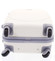 Kvalitný elegantný pevný krémovo biely cestovný kufor - Agrado Peter S