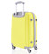 Kvalitný a elegantný pevný žiarivo žltý cestovný kufor - Agrado Peter S