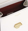 Malý luxusný kožený olivovo biely batôžtek / kabelka - Hexagona Zondra