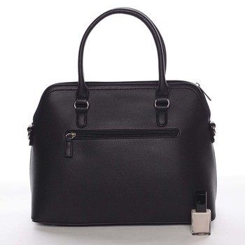 Väčšia dámska elegantná a módna čierna kabelka - David Jones Angie