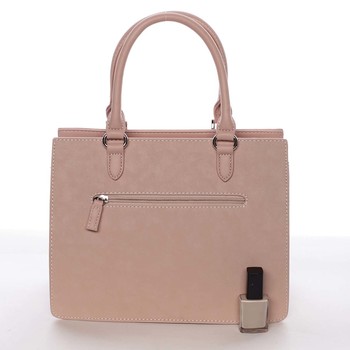 Jemná a elegantná dámska ružová kabelka do ruky - David Jones Eliana