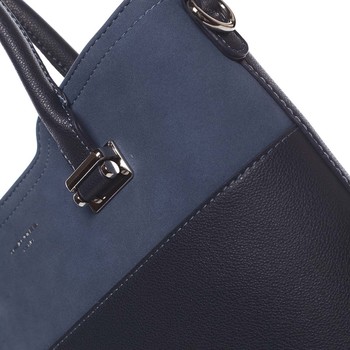 Dámska elegantná a módna tmavomodrá kabelka - David Jones Sandy