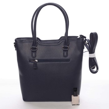 Dámska elegantná a módna tmavomodrá kabelka - David Jones Sandy