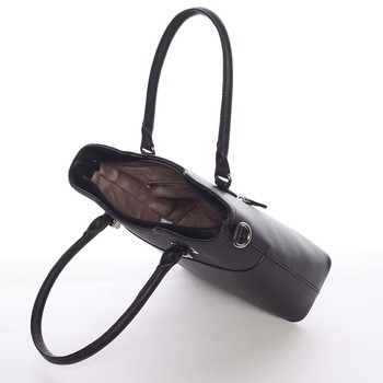Dámska elegantná a módna čierna kabelka - David Jones Sandy