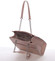 Luxusná a originálna dámska lososovoružová kabelka cez plece - David Jones Mishel