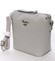 Malá svetlosivá dámska crossbody kabelka - David Jones Olenka