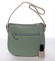 Elegantná listová crossbody kabelka zelená - David Jones Brigitte