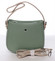 Elegantná listová crossbody kabelka zelená - David Jones Brigitte