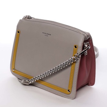 Malá originálna crossbody kabelka sivá - David Jones Yuriko