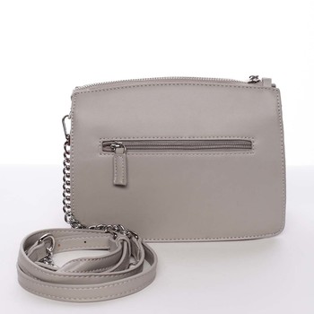 Malá originálna crossbody kabelka sivá - David Jones Yuriko