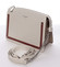 Malá originálna crossbody kabelka krémovobiela - David Jones Yuriko