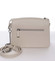Malá originálna crossbody kabelka krémovobiela - David Jones Yuriko