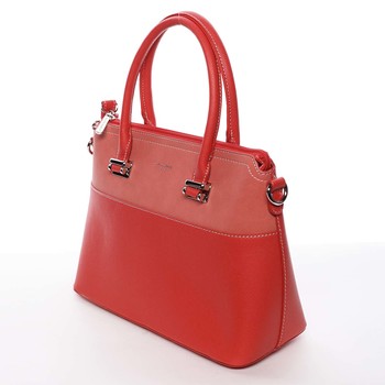 Dámska elegantná červená kabelka do ruky - David Jones Geraldine